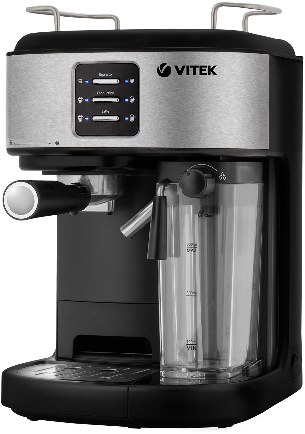 Кофеварка рожковая Vitek Metropolis VT-8489, фото 4