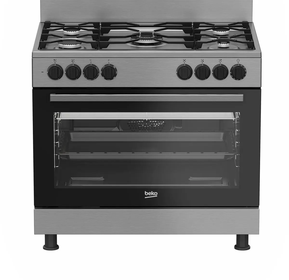Комбинированная плита Beko GM15120DXNS, превью следующего фото