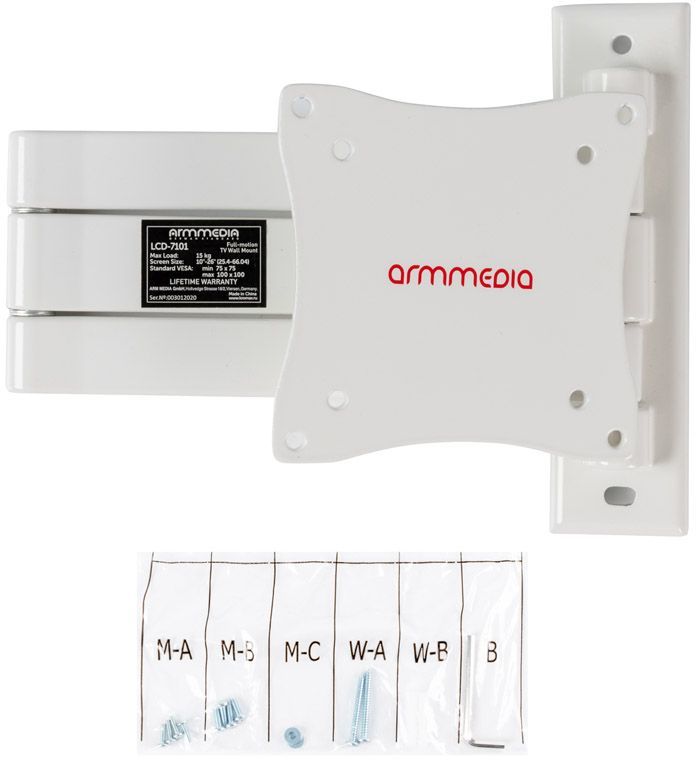 Кронштейн Arm-Media LCD-7101 (белый), фото 12