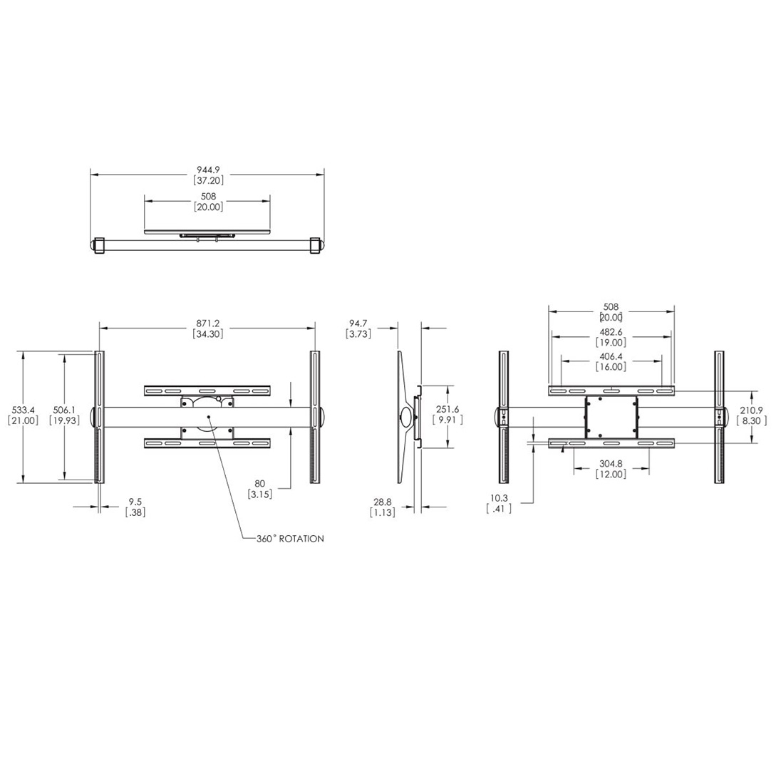 Кронштейн Vogels PFW 6855, фото 4