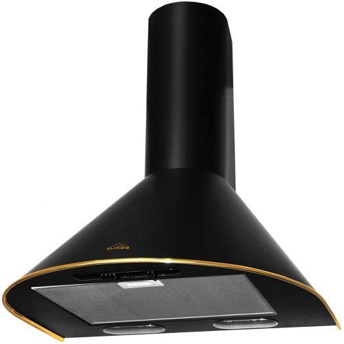 Кухонная вытяжка ELIKOR Эпсилон 50П-430-П3Л черный/зол., фото 2