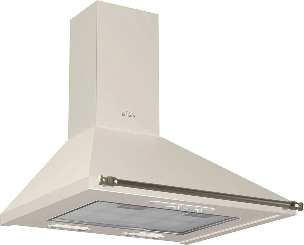 Кухонная вытяжка ELIKOR Грант 60П-400-П3Л топленое молоко/рейлинг бронза