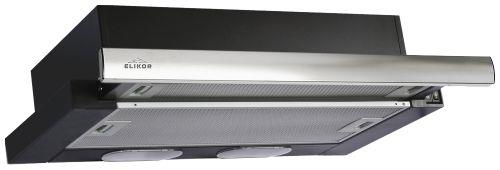 Кухонная вытяжка ELIKOR Интегра 50П-400-В2Л черный/нерж.
