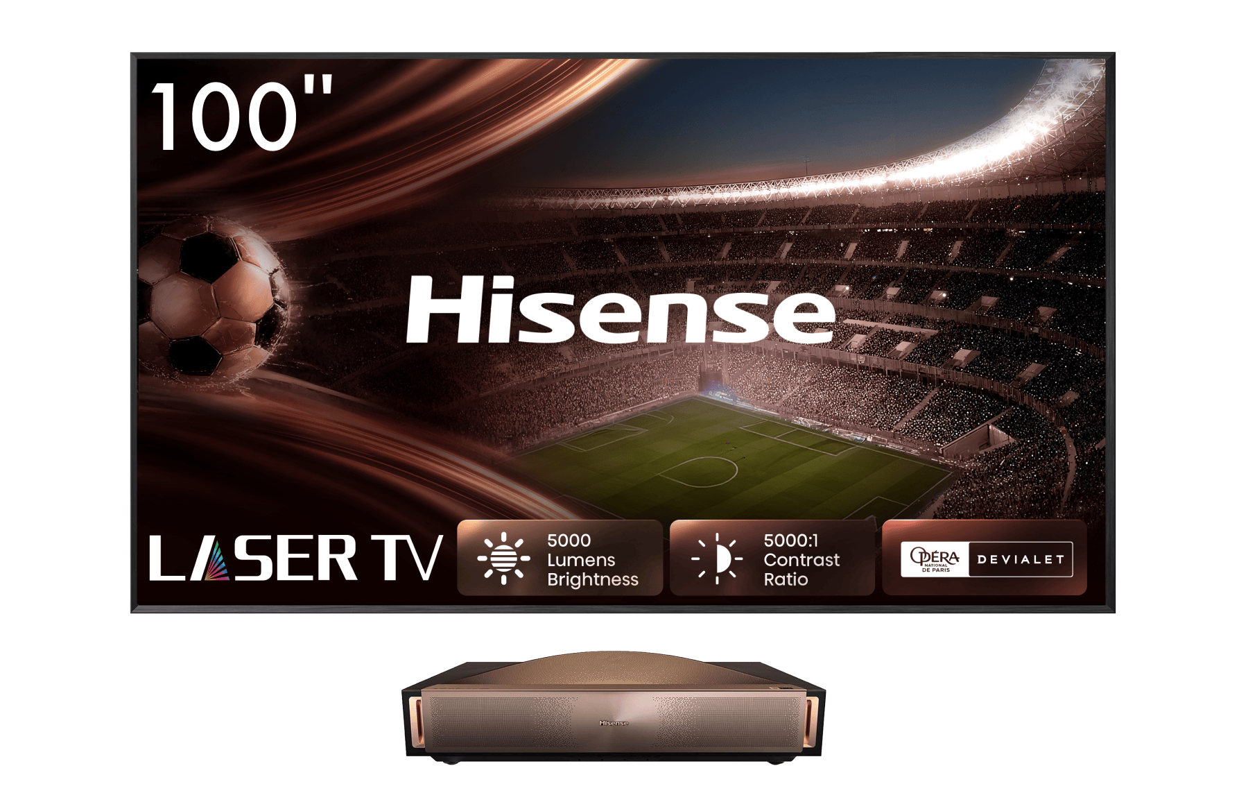 Лазерный проектор Hisense Laser TV 100L9QD