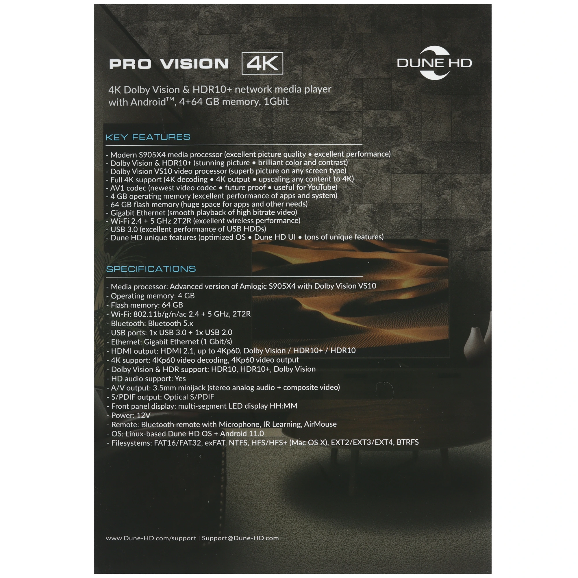 Медиаплеер Dune HD Pro Vision 4K, фото 9