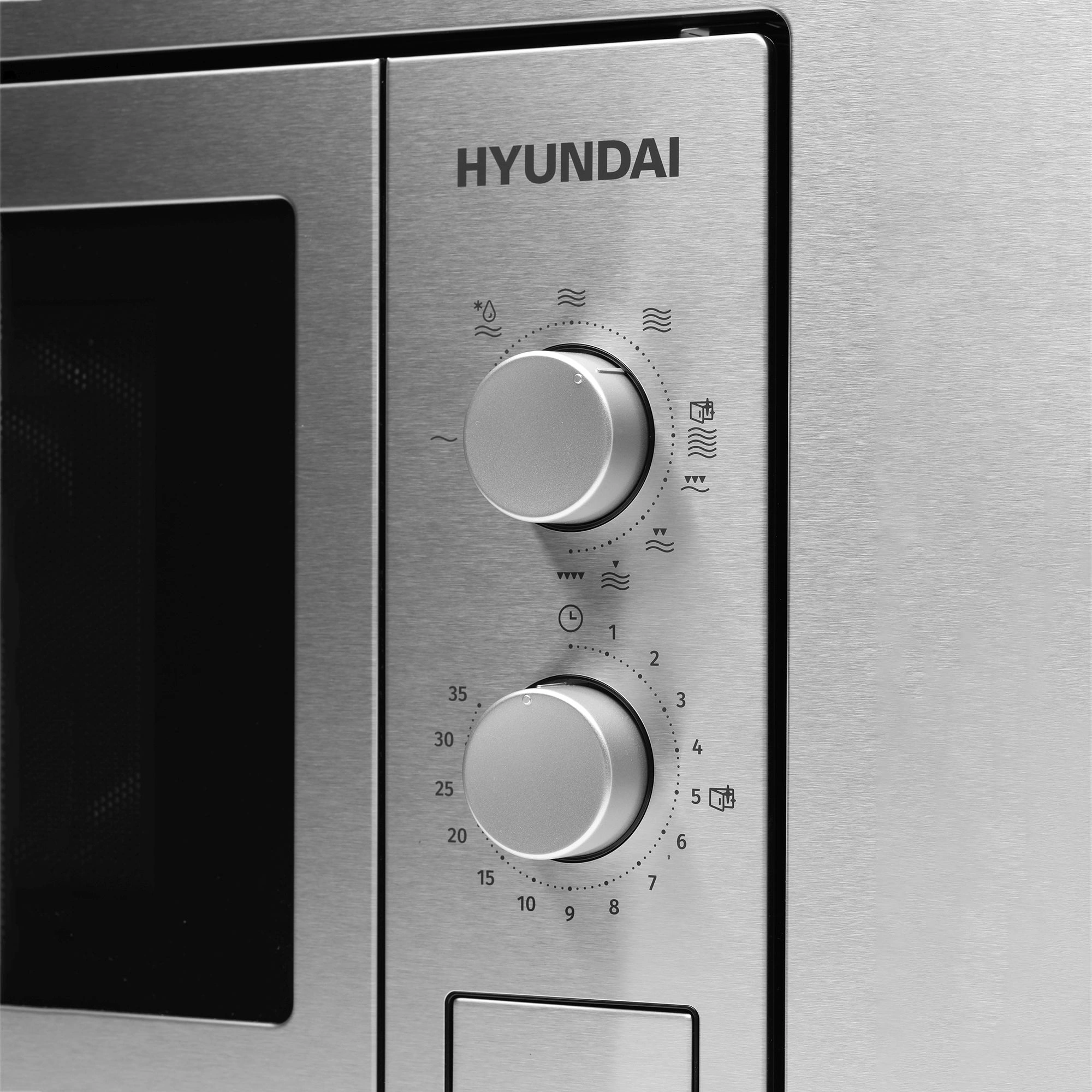 Микроволновая печь Hyundai HBW 2030 IX, фото 5