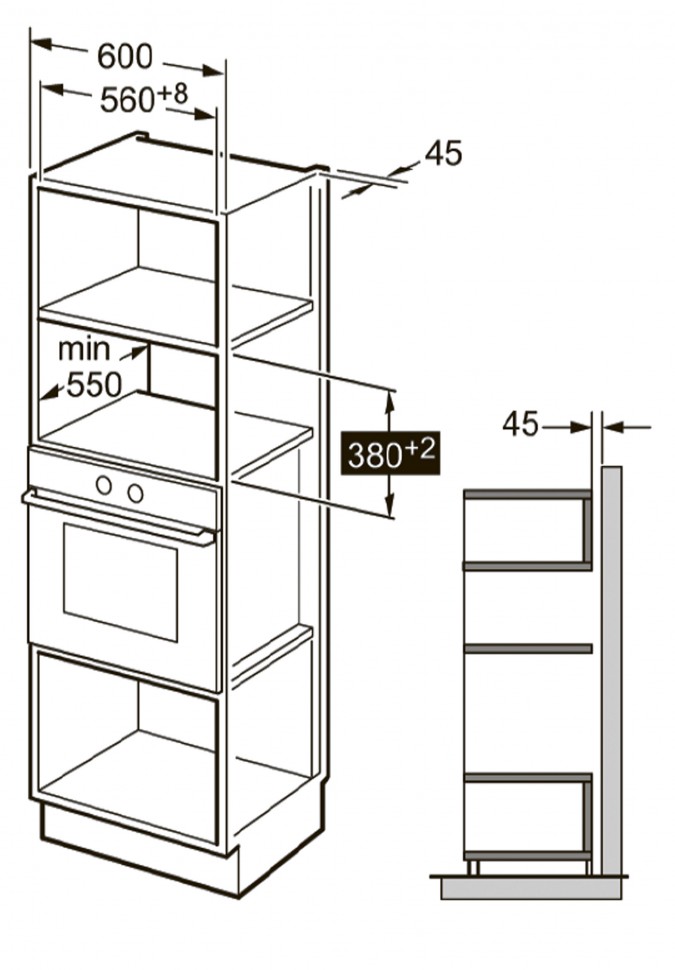 Микроволновая печь Kuppersberg HMW 650 BL, фото 2