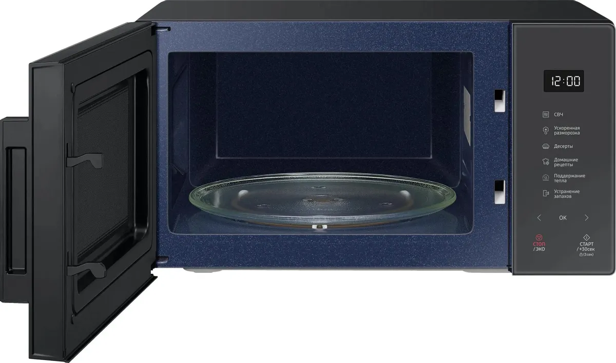 Микроволновая печь Samsung MS23T5018AC/BW, фото 4