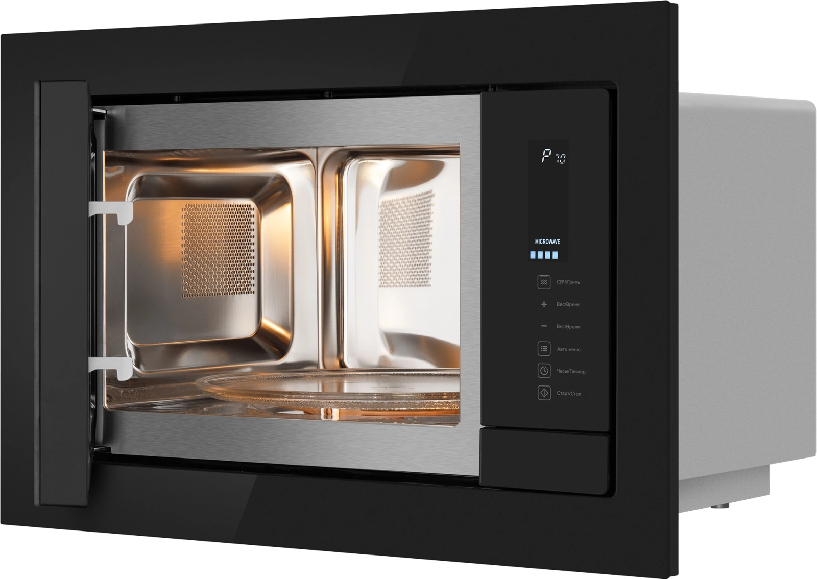 Микроволновая печь Weissgauff HMT-225 Touch Grill, фото 7