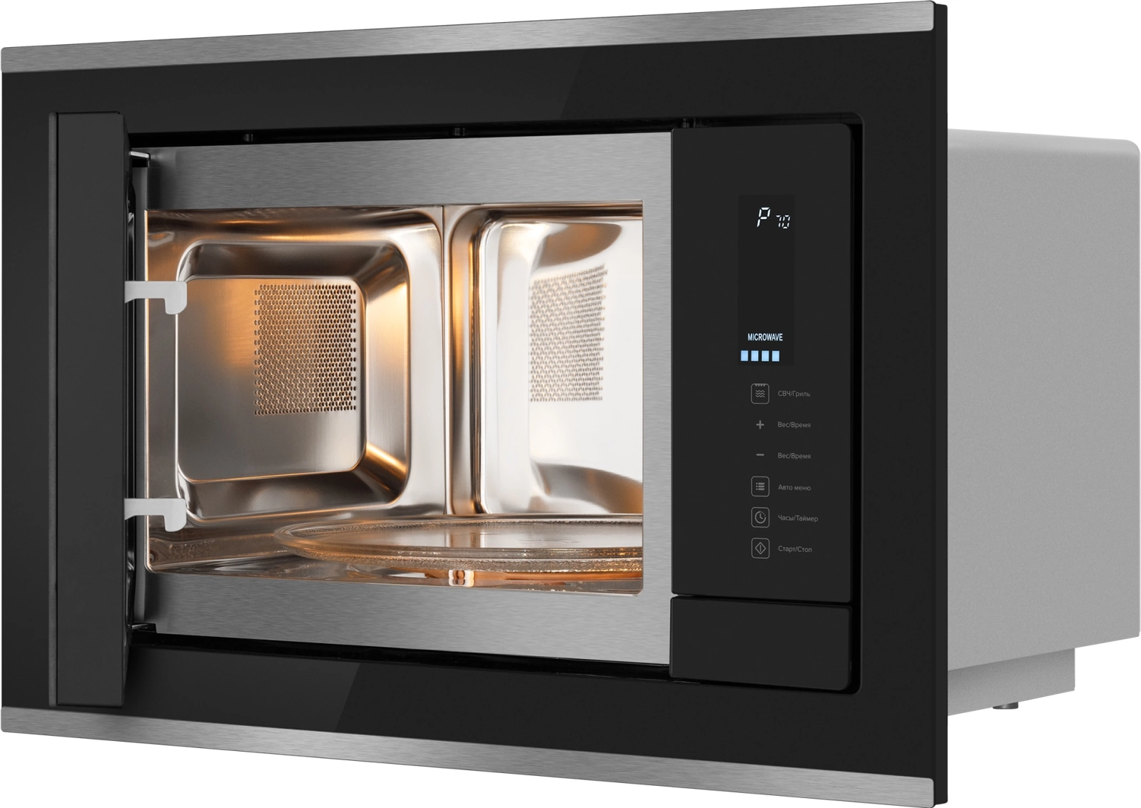 Микроволновая печь Weissgauff HMT-725 Touch Grill, фото 7