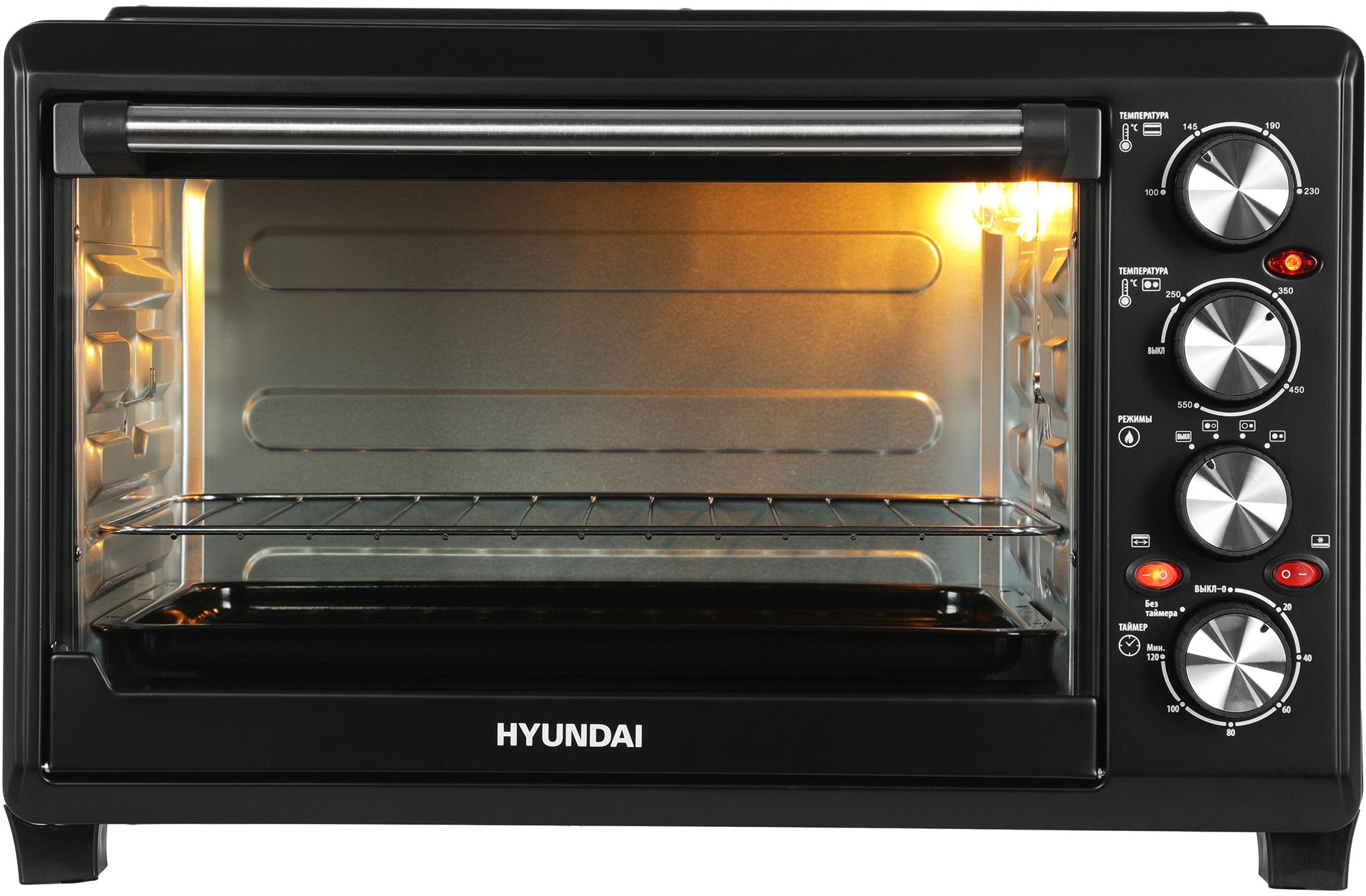 Мини-печь Hyundai MIO-HY086, фото 4