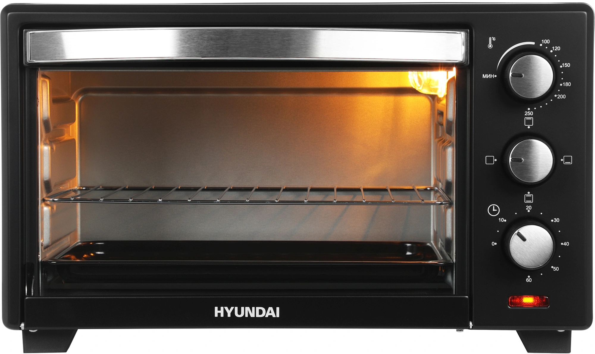 Мини-печь Hyundai MIO-HY090, фото 3