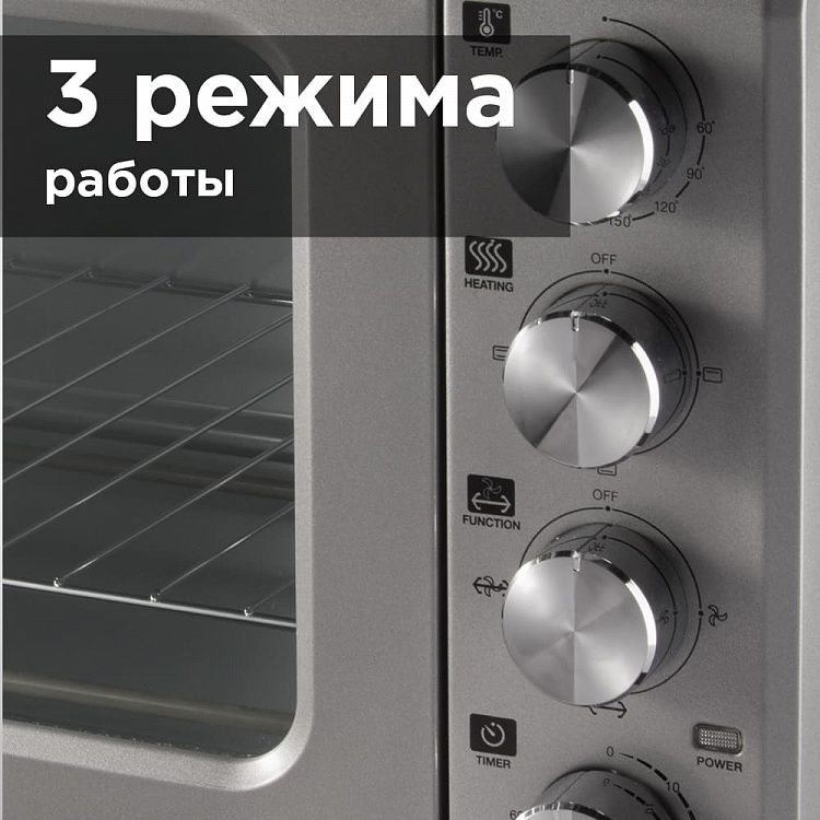 Мини-печь Red Solution RO-5701, фото 8