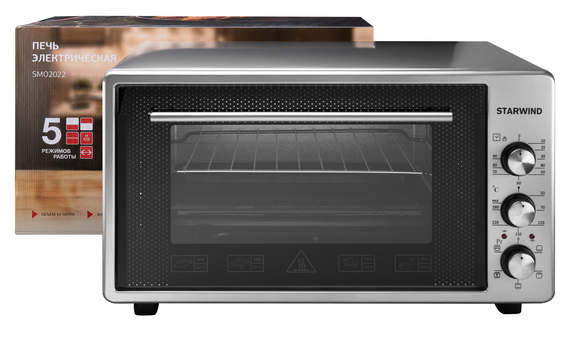 Мини-печь Starwind SMO2022, фото 22