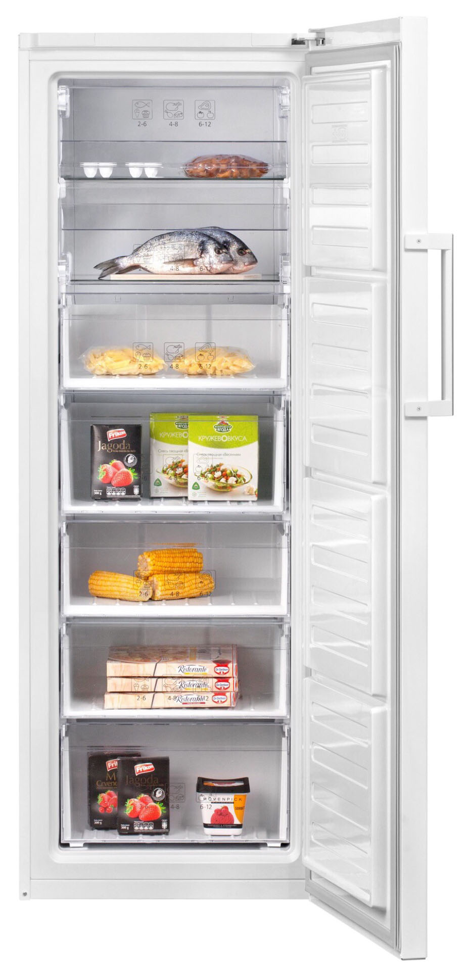 Морозильная камера Beko RFSK266T01W, фото 3