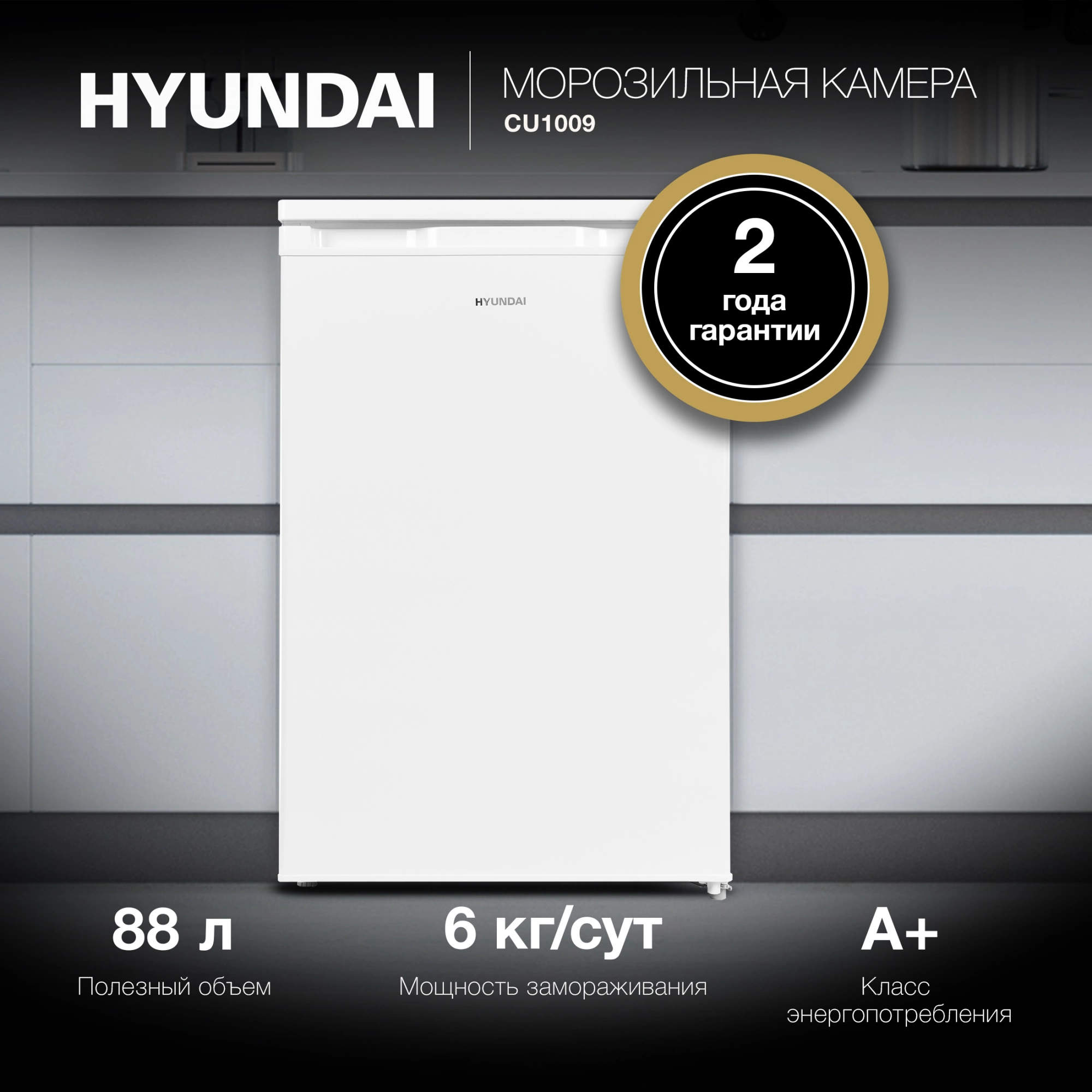 Морозильная камера Hyundai CU1009, фото 26