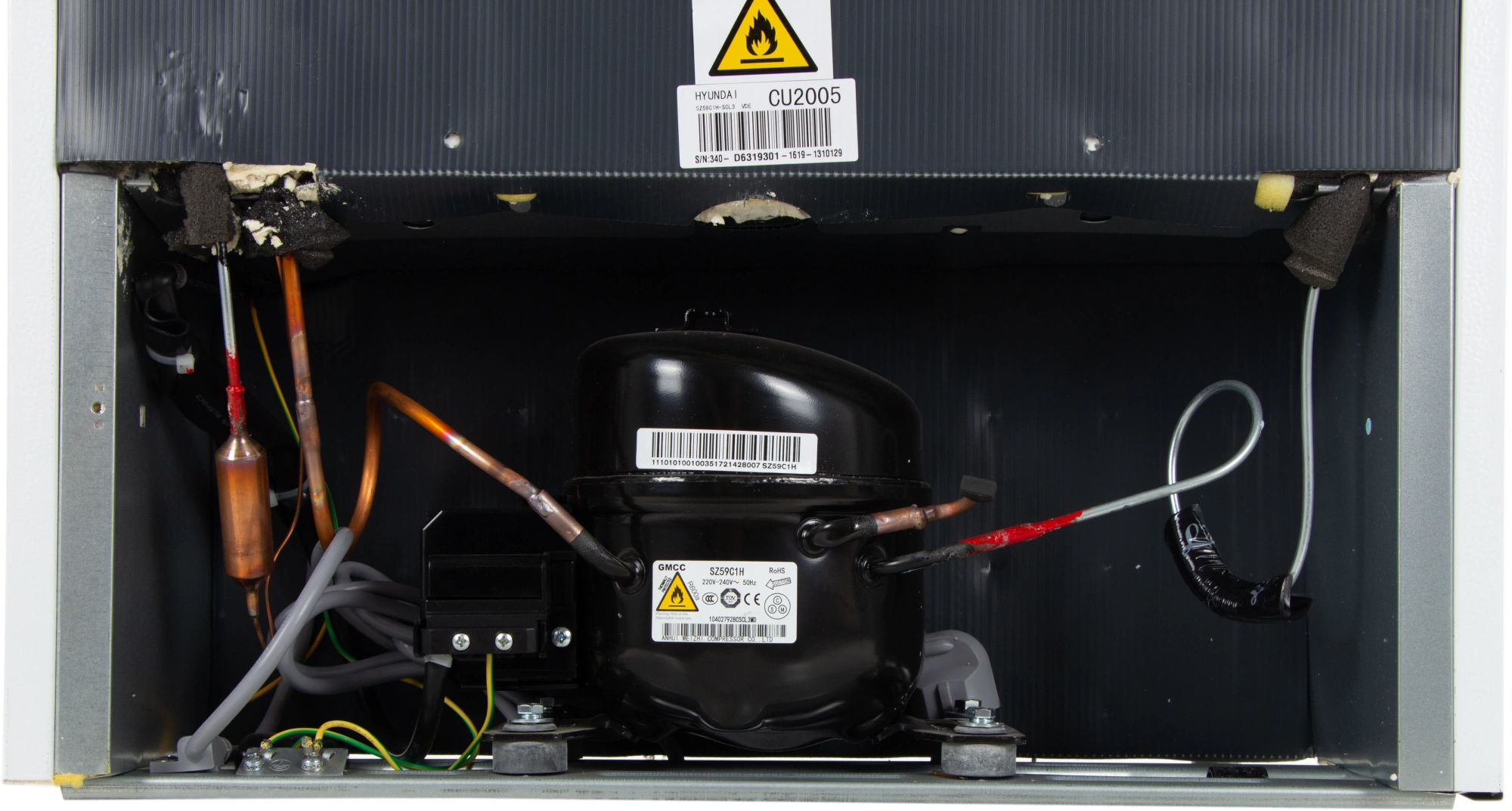 Морозильная камера Hyundai CU2005, фото 14