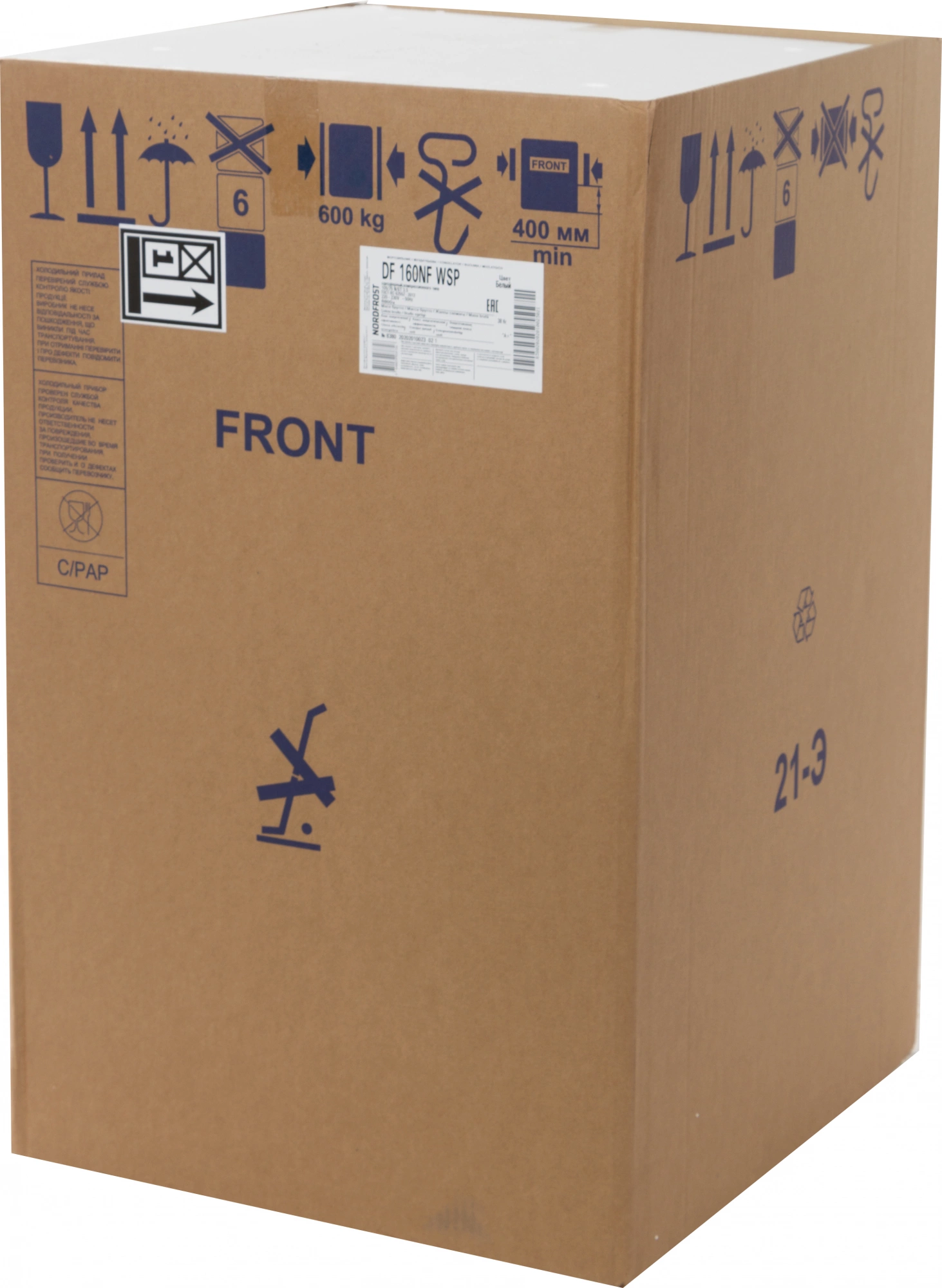 Морозильная камера Nordfrost DF 160NF WSP, фото 17