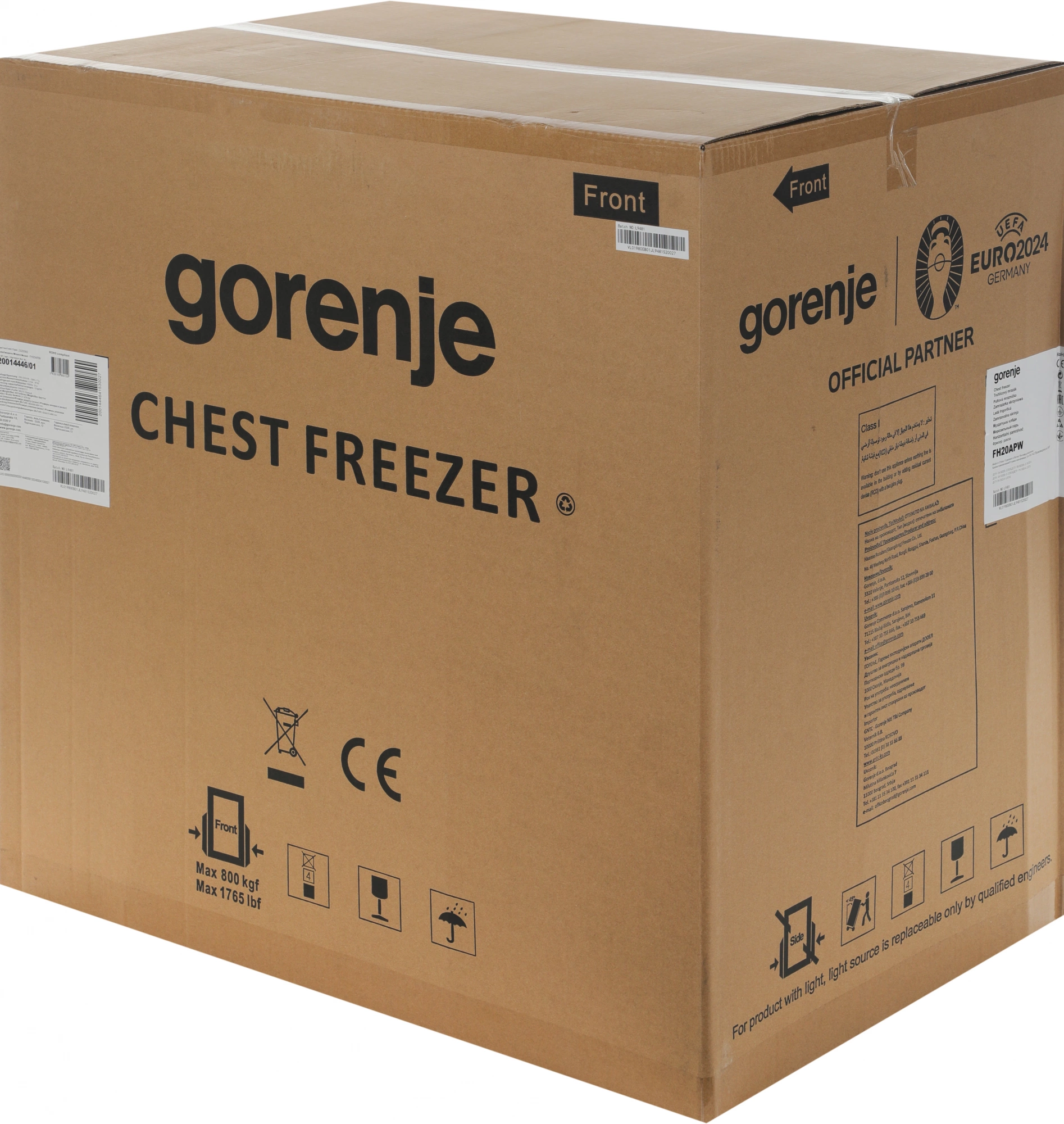 Морозильный ларь Gorenje FH20APW, фото 15