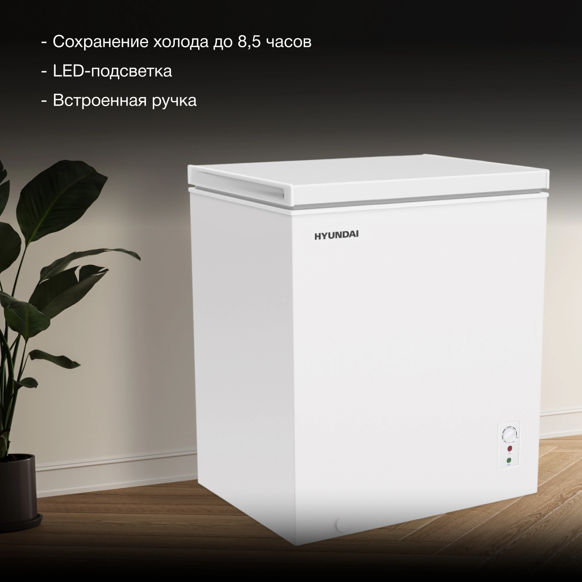 Морозильный ларь Hyundai CH15081, фото 6