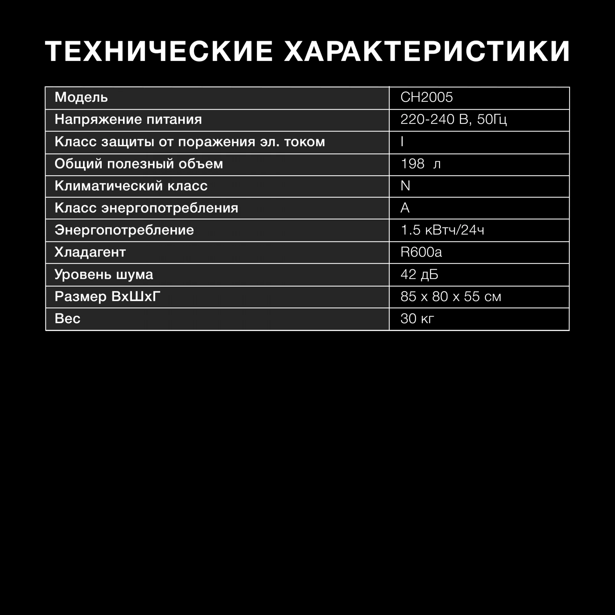 Морозильный ларь Hyundai CH2005, превью предыдущего фото