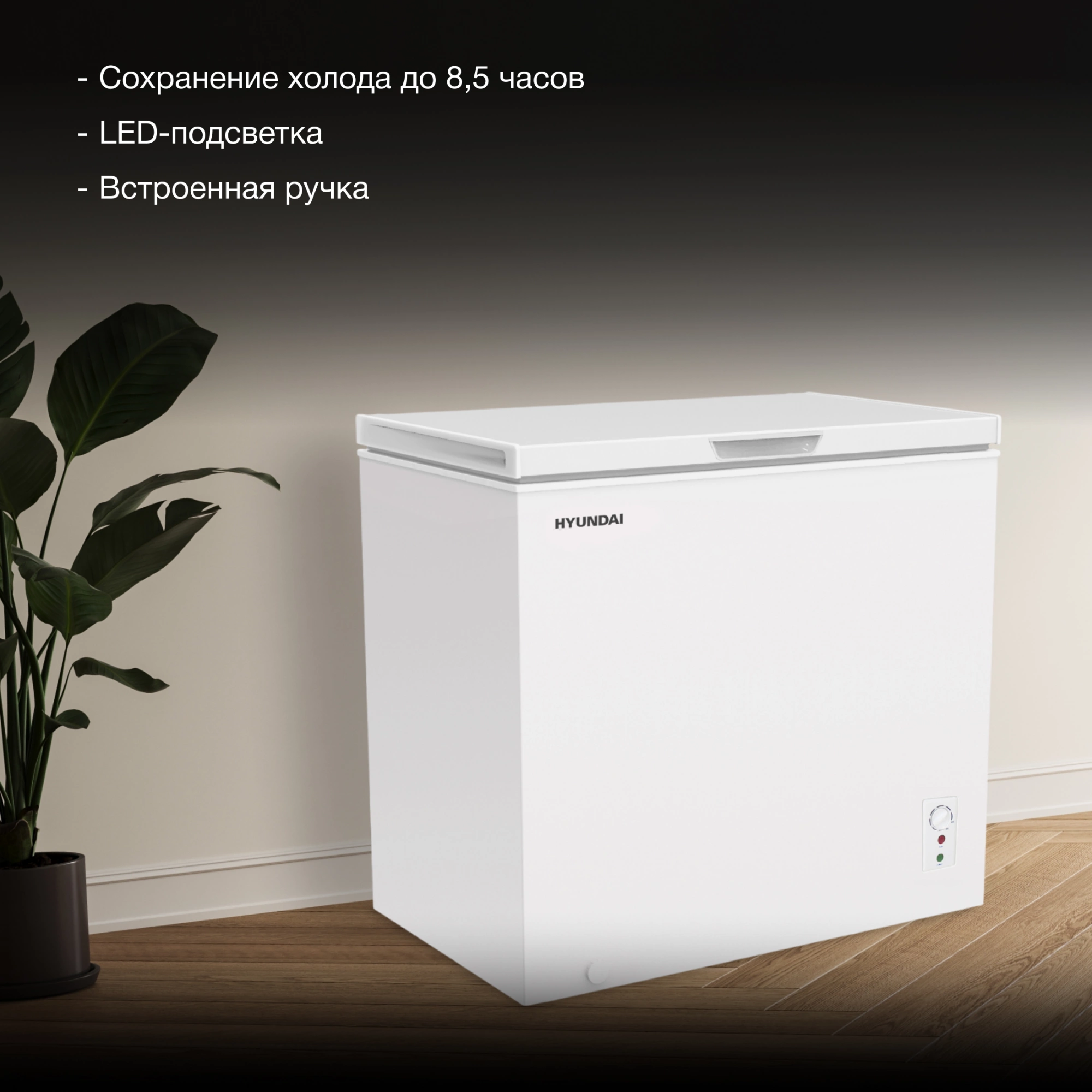 Морозильный ларь Hyundai CH25081, фото 6