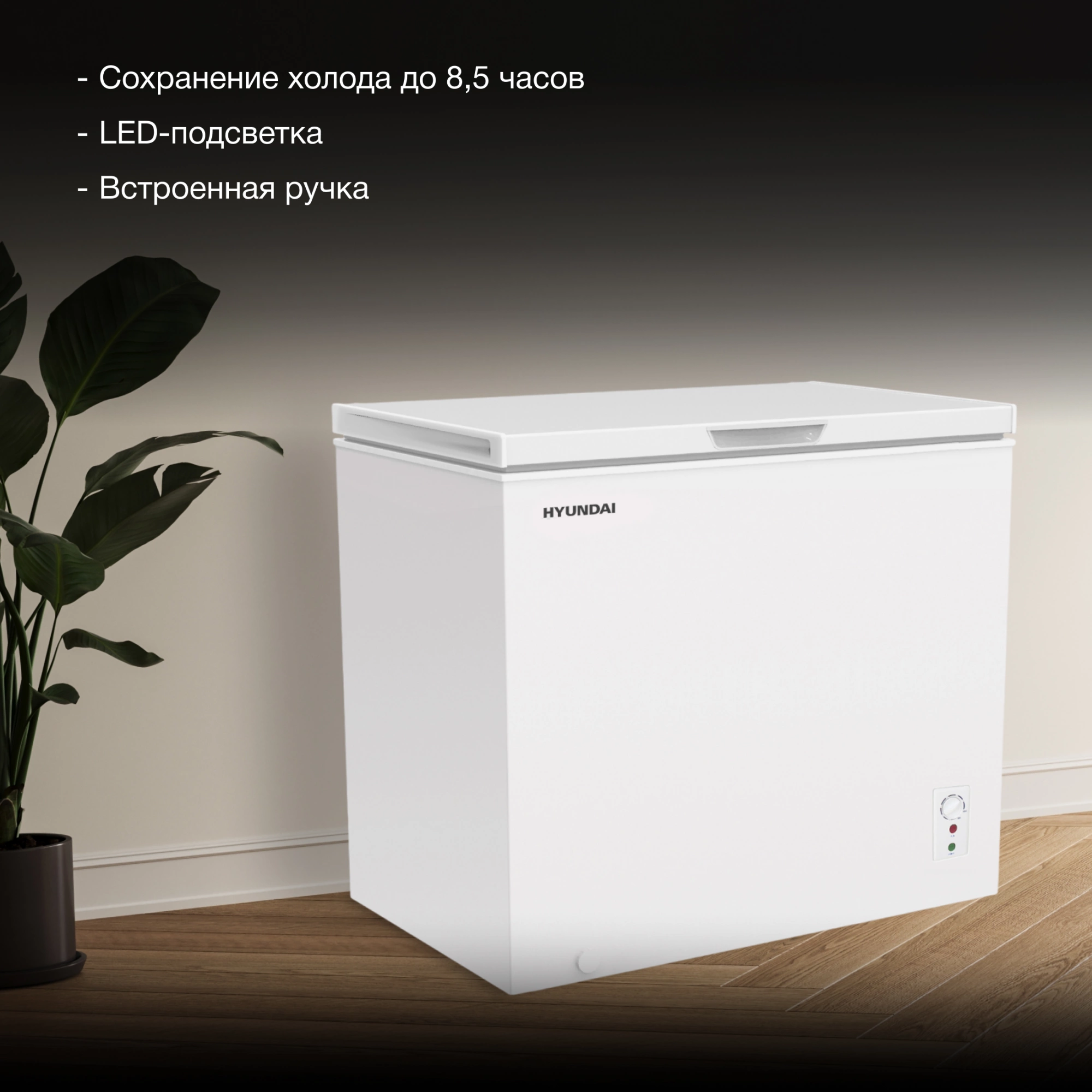 Морозильный ларь Hyundai CH35081, фото 6