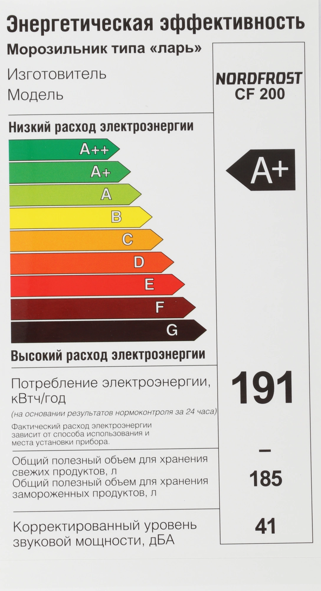 Морозильный ларь Nordfrost CF 200, фото 11