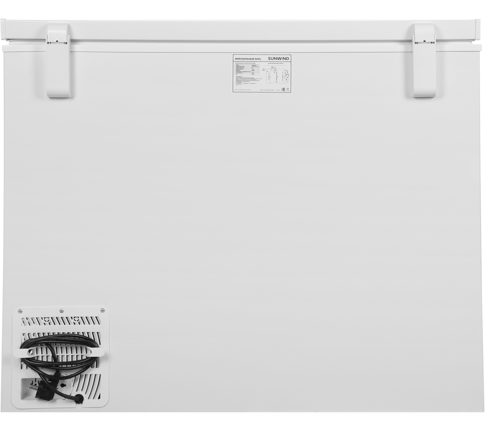 Морозильный ларь SunWind SCH251WT, фото 8