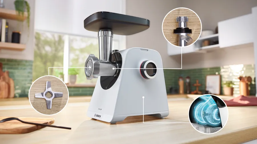 Мясорубка Bosch MFWS420W, превью следующего фото