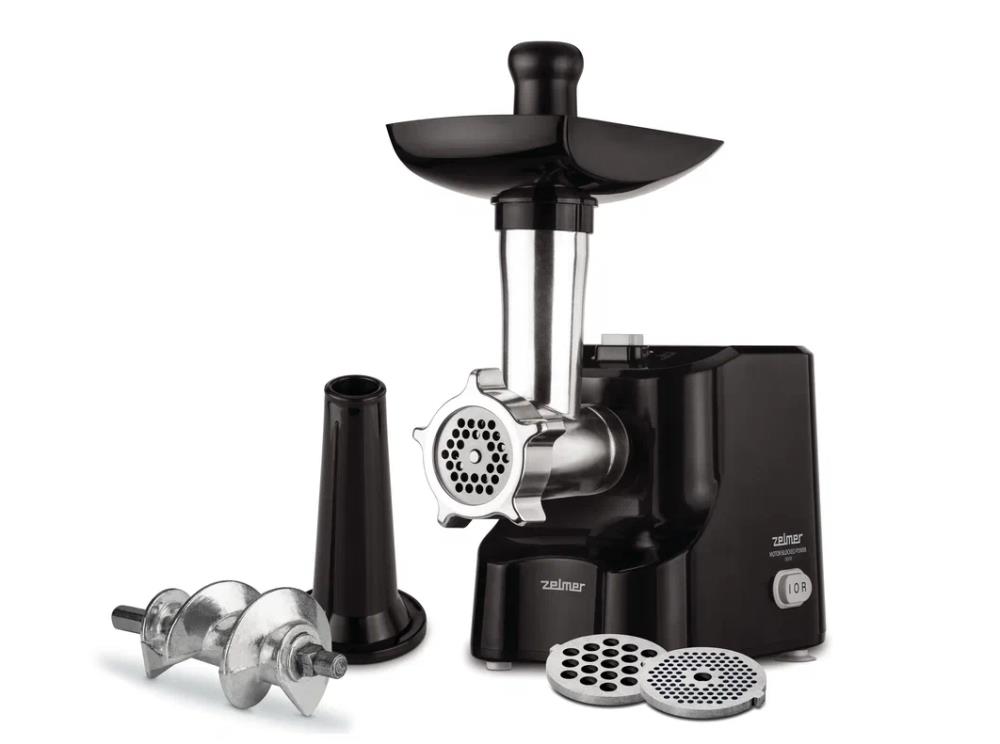 Мясорубка ZELMER ZMM1520B BLACK, фото 4