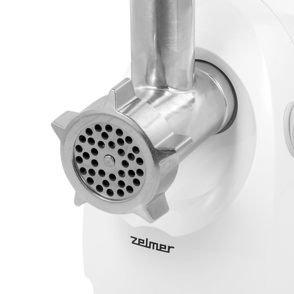 Мясорубка Zelmer ZMM4045B White, фото 4