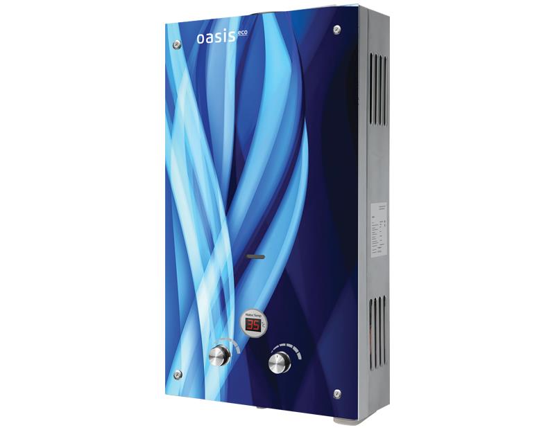 Настенный проточный газовый водонагреватель Oasis G-20 D N(R), фото 2