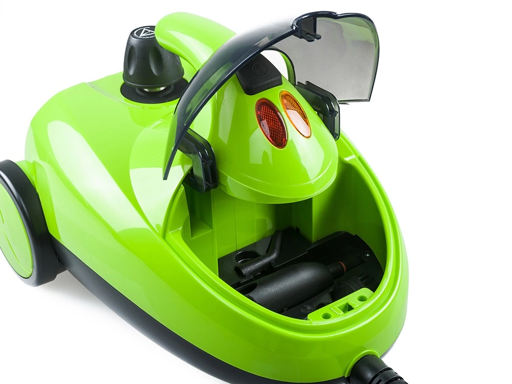 Пароочиститель напольный Kitfort КТ-908 1500Вт зеленый, фото 3