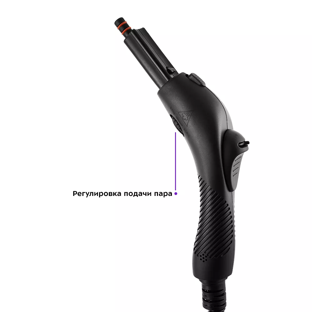 Пароочиститель напольный Kitfort КТ-9102-2 1500Вт черный/салатовый, фото 5