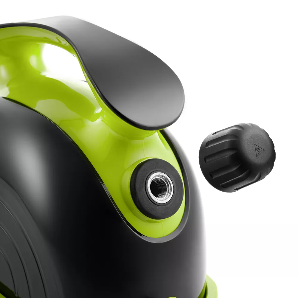 Пароочиститель напольный Kitfort КТ-9102-2 1500Вт черный/салатовый, фото 9