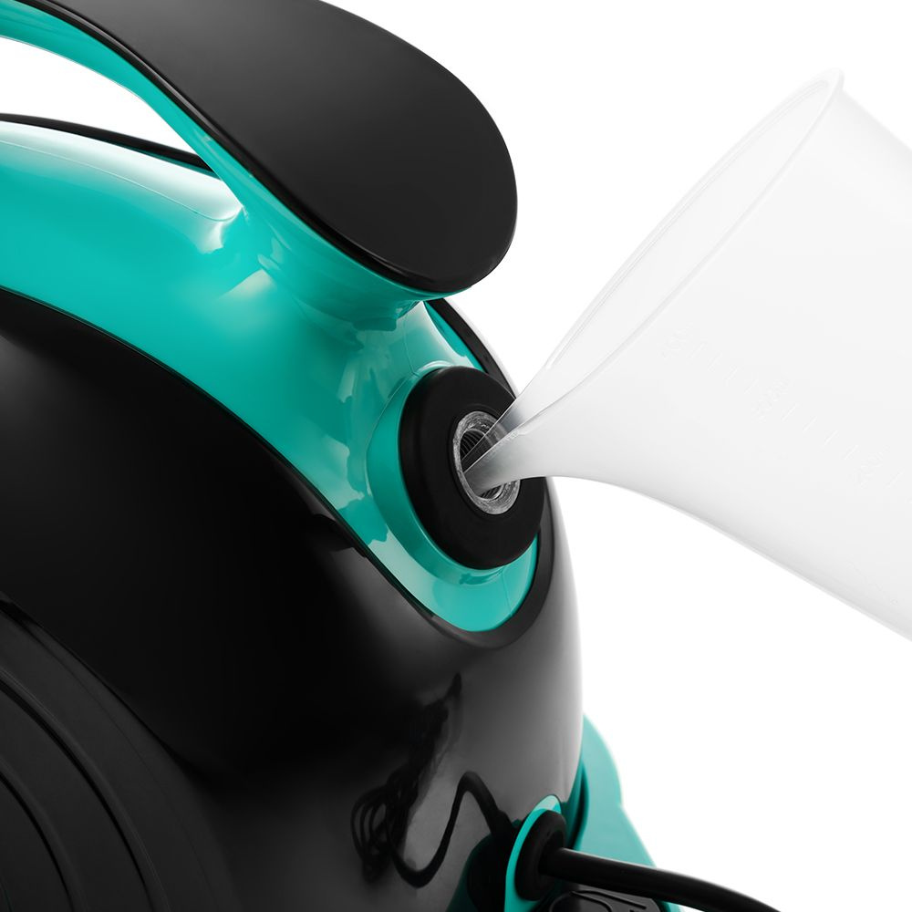 Пароочиститель напольный Kitfort КТ-9102-3 1500Вт черный/бирюзовый, фото 10