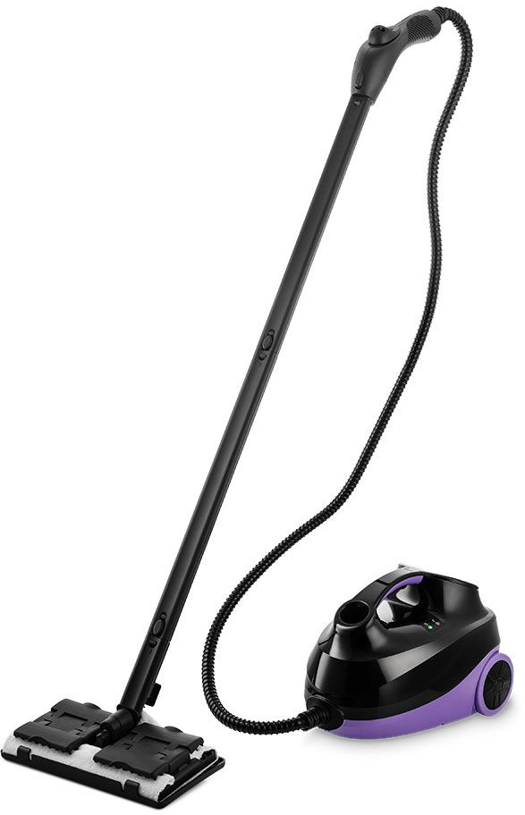 Пароочиститель напольный Kitfort КТ-9103-1 2000Вт фиолетовый, фото 2