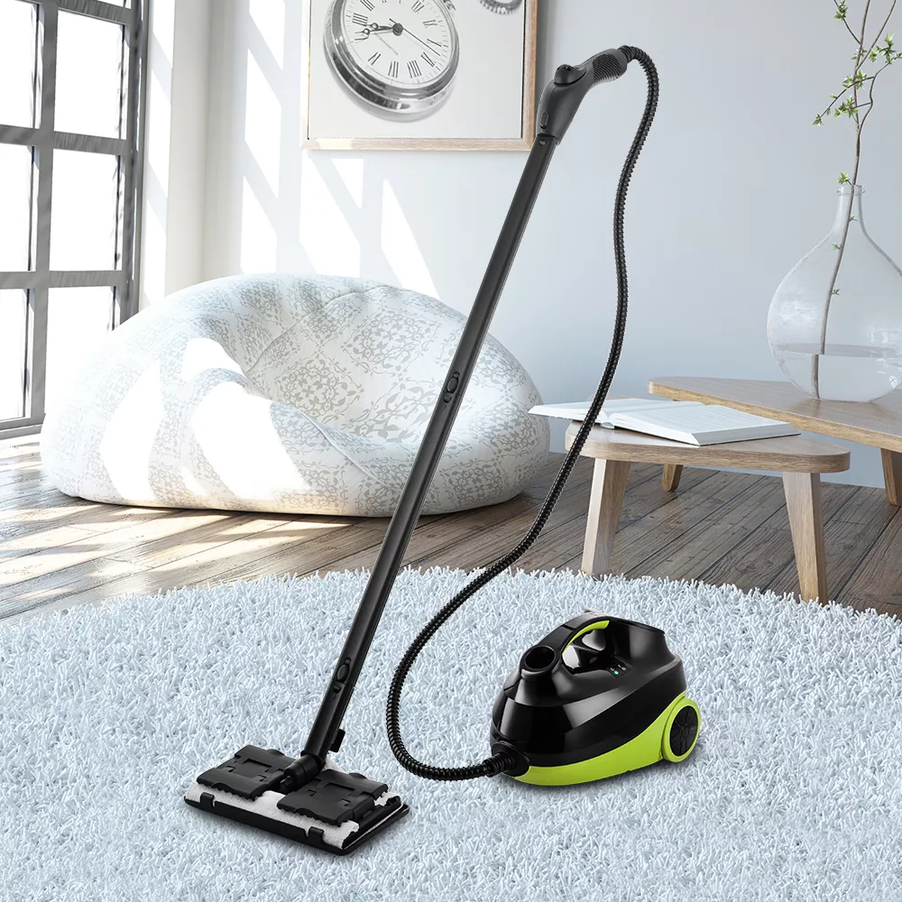 Пароочиститель напольный Kitfort КТ-9103-2 2000Вт салатовый, фото 2