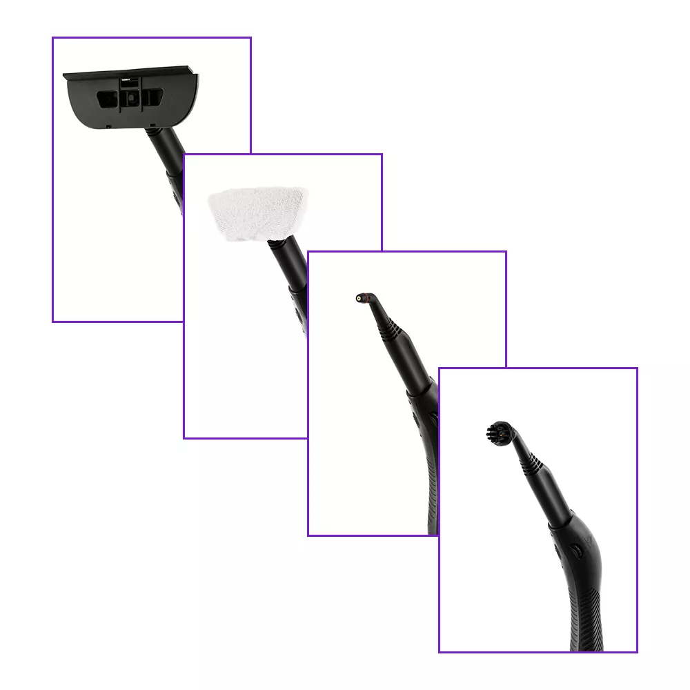 Пароочиститель напольный Kitfort КТ-9103-2 2000Вт салатовый, фото 3