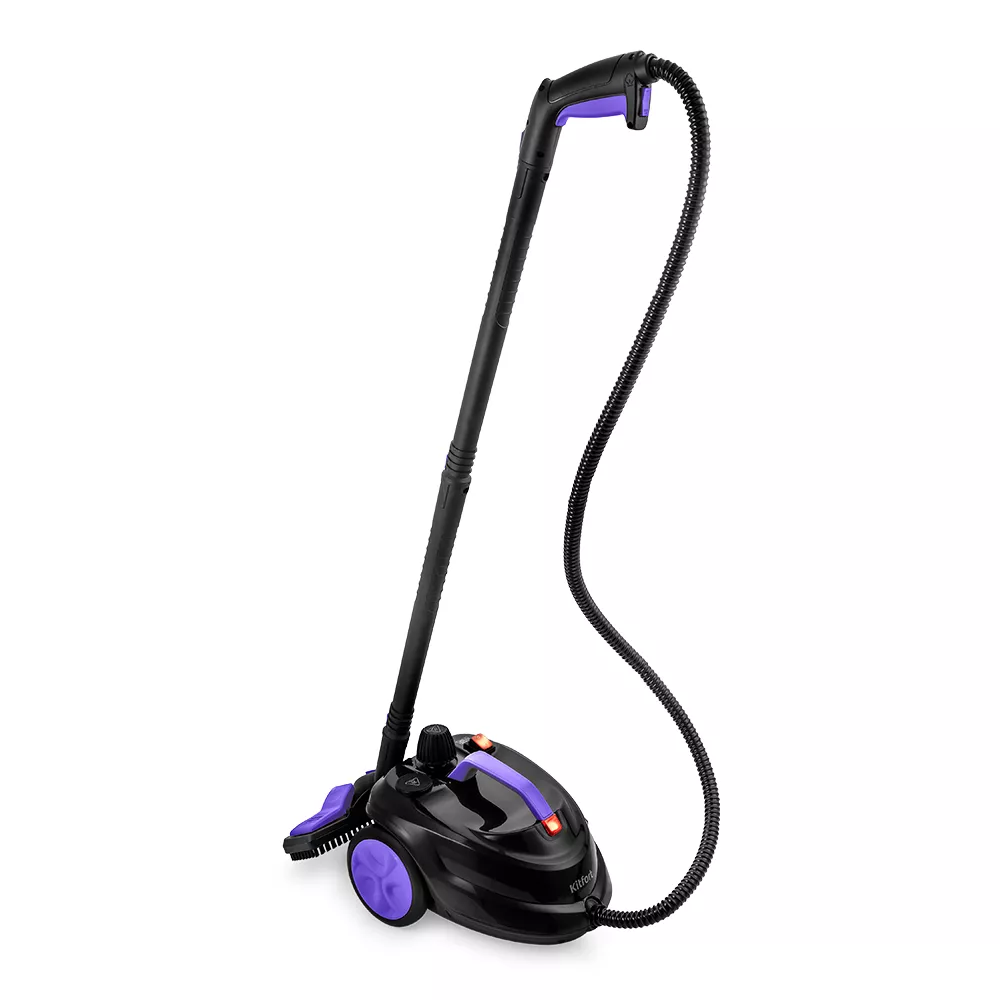 Пароочиститель напольный Kitfort КТ-9104-1 2000Вт фиолетовый/черный, фото 9