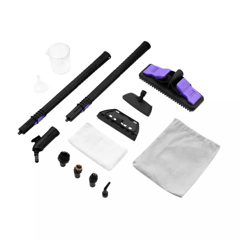 Пароочиститель напольный Kitfort КТ-9104-1 2000Вт фиолетовый/черный, фото 10