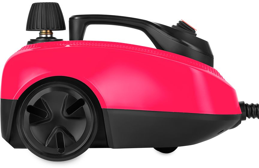 Пароочиститель напольный Kitfort КТ-9137-1 1800Вт черный/малиновый, фото 5