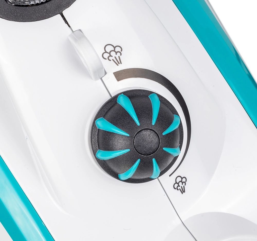 Пароочиститель напольный Kitfort КТ-914 1500Вт белый/голубой, фото 16