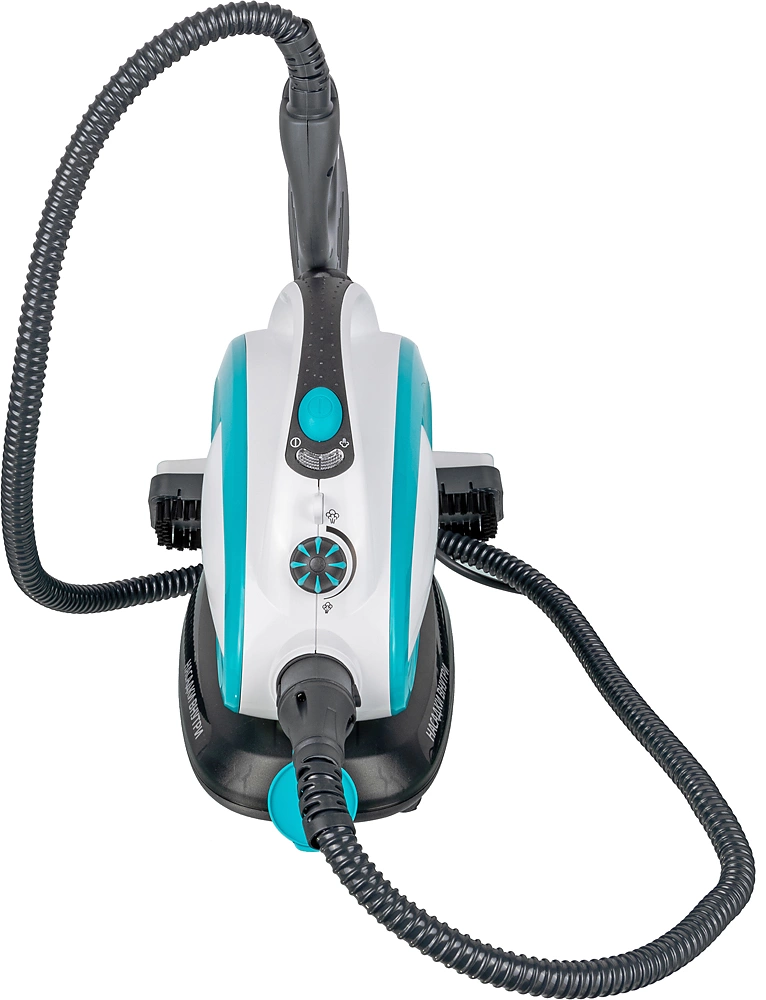 Пароочиститель напольный Kitfort КТ-914 1500Вт белый/голубой, фото 10