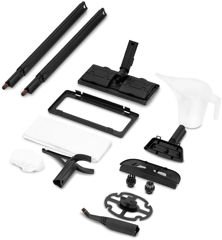 Пароочиститель напольный Kitfort КТ-9185 2000Вт черный/сиреневый, фото 6