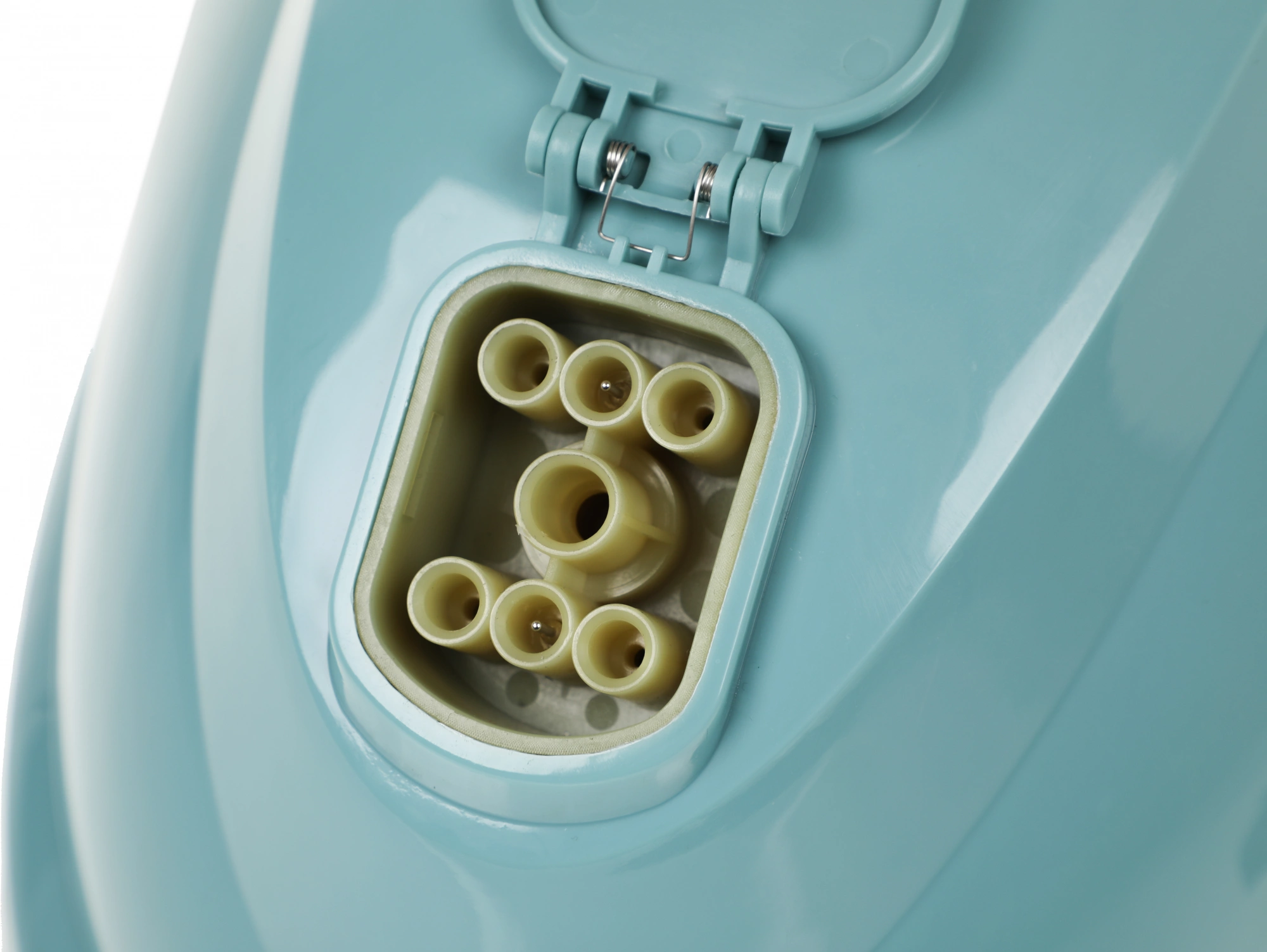 Пароочиститель напольный Kitfort КТ-9187 2000Вт черный/бирюзовый, фото 9