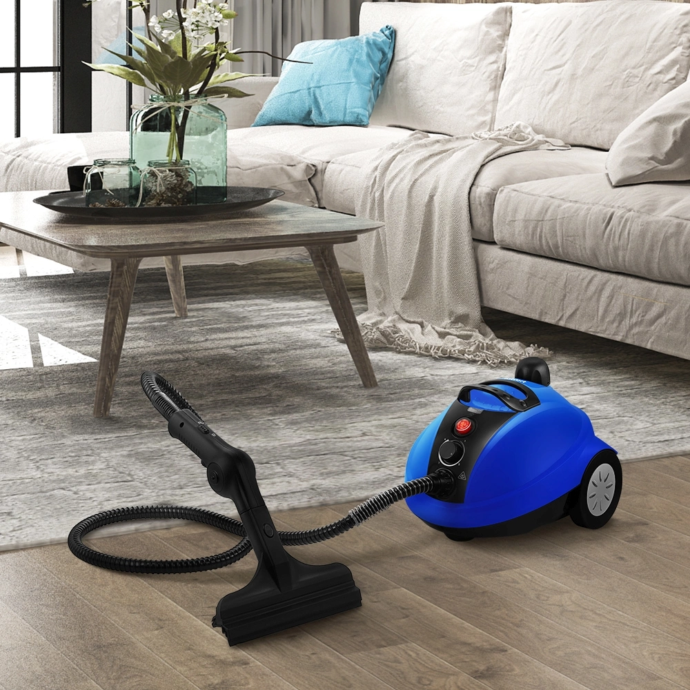 Пароочиститель напольный Kitfort КТ-9220 1300Вт синий/черный, фото 11