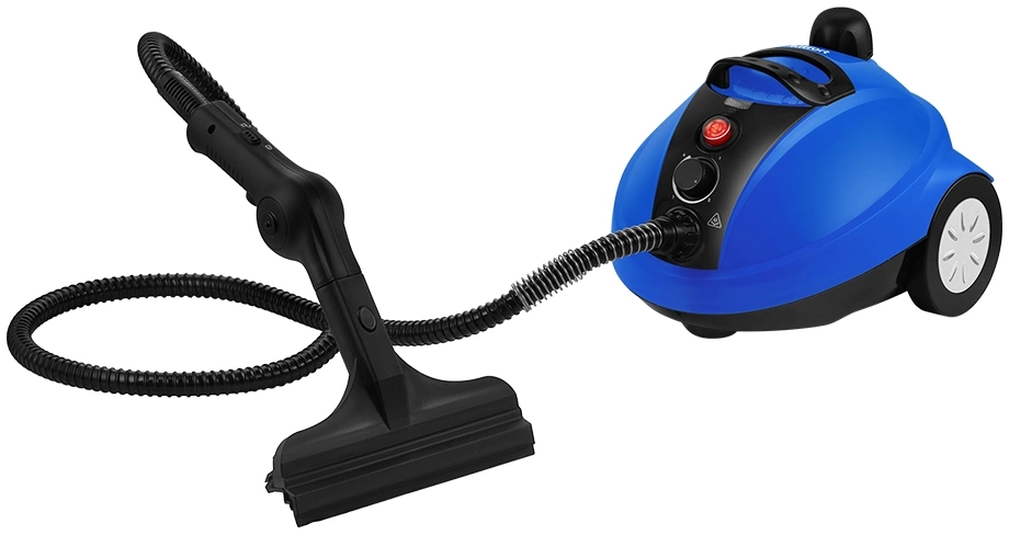Пароочиститель напольный Kitfort КТ-9220 1300Вт синий/черный, фото 3