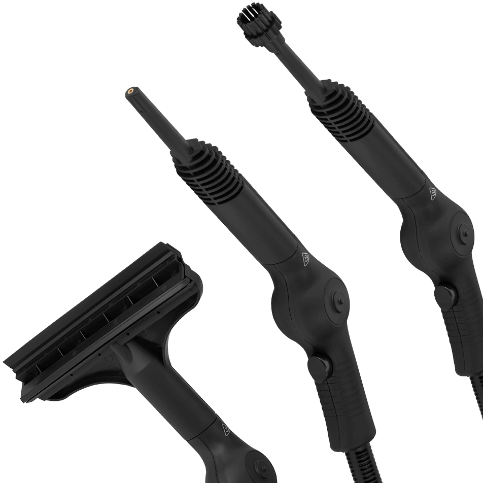 Пароочиститель напольный Kitfort КТ-9220 1300Вт синий/черный, фото 6